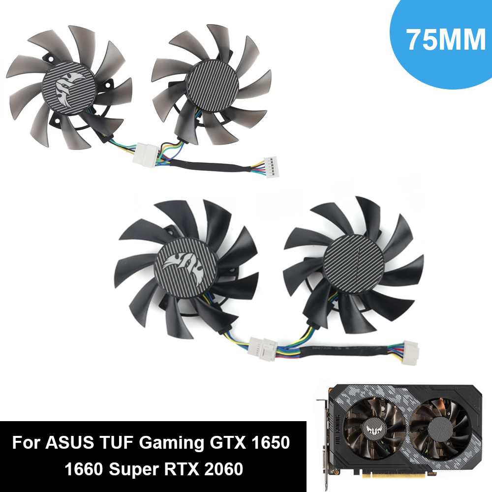Rtx 4080 Super 16Gb - Replacement 75mm GPU Cooling Fan FD8015U12S